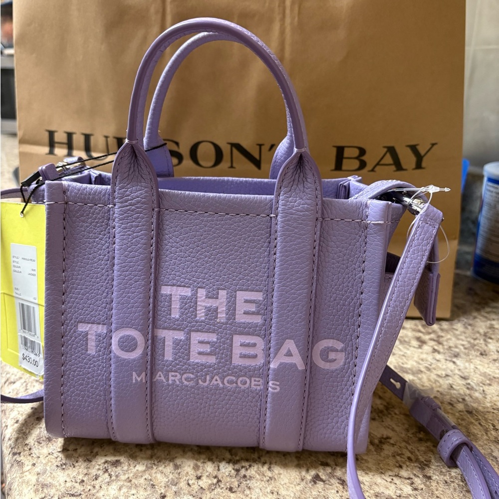 Marc Jacobs Lilac Tote Bag